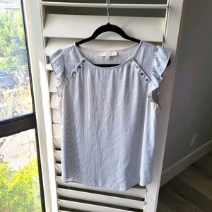 Frilled Sleeve Blouse